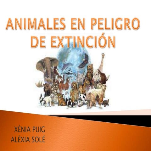 Animales en peligro de extinción