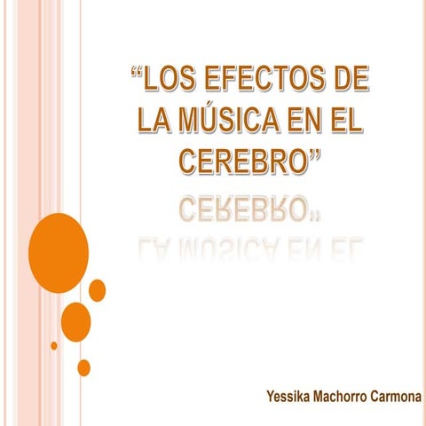 Los efectos de la música en el cerebro