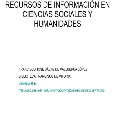 Presentación ccss y hh