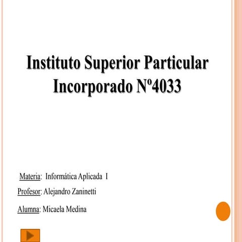 Presentación powerpoint nº 9