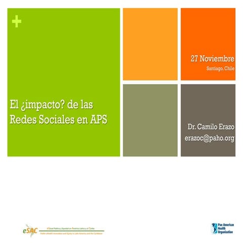 Presentación redes sociales y aps   27 nov