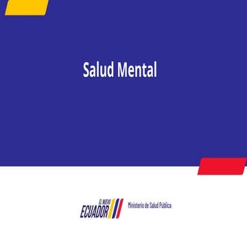 Presentación sobre la SALUD MENTAL1234567.pptx