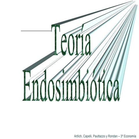 Teoría endosimbiótica