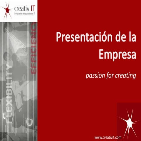 Presentación de creativ IT (marketing tecnologico)