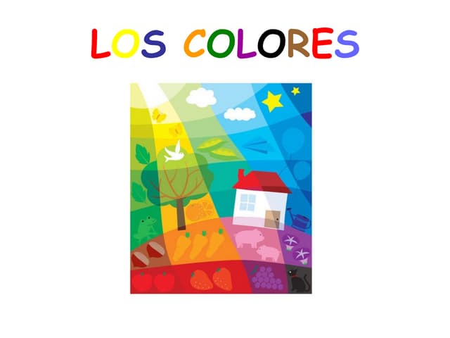 Los Colores para Educación Infantil