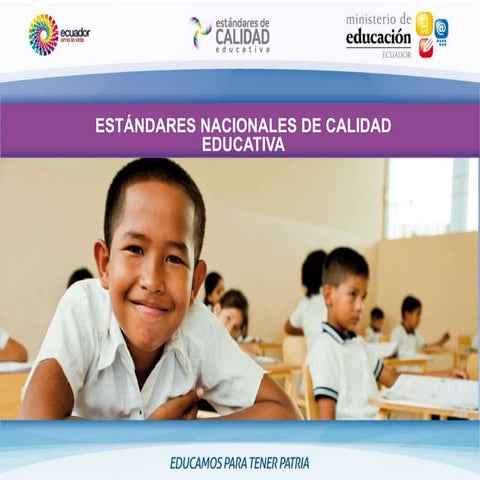 Presentacio¦ün estandares de calidad educativa. feb. 10 monse