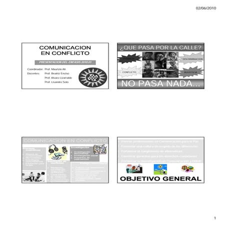 Presentacion modular comunicacion en conflicto 2010.02