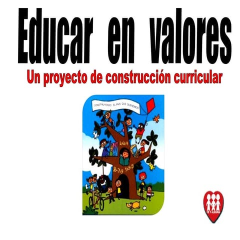 Presentación proyecto valores