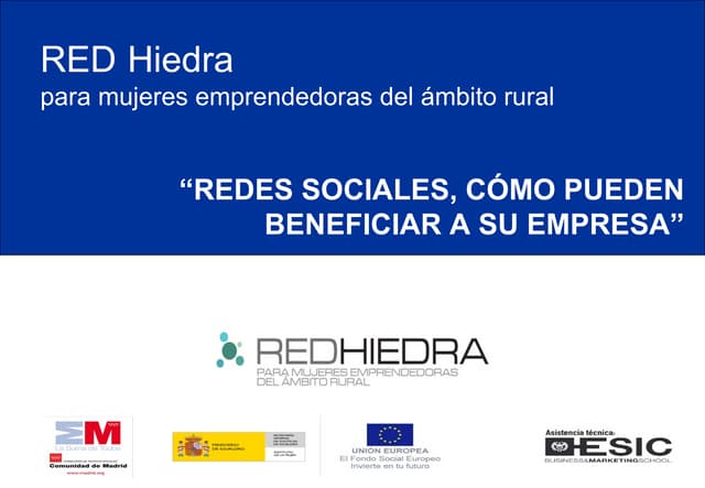 Curso RED HIEDRA Social Media