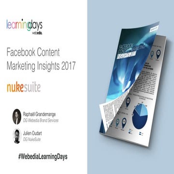 Presentation Étude: Facebook Content Marketing Insights 2017