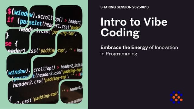 Presentation - Vibe Coding The Future of Tech