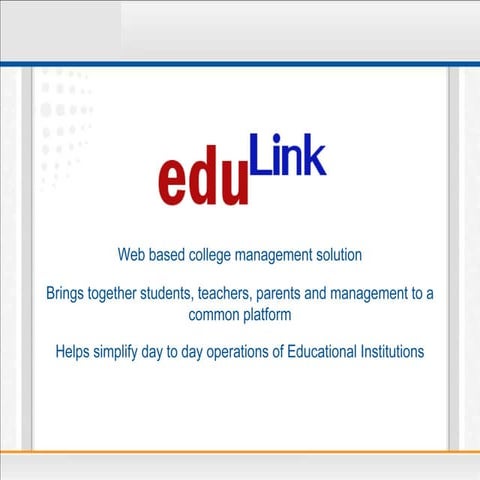 EduLink Presentation