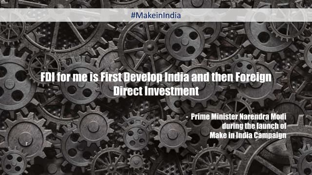 What is Make in India? - From Ideas to Reality