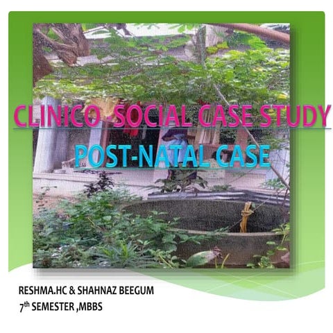 CLINICO SOCIAL CASE STUDY