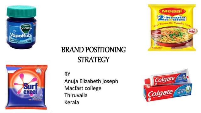 brand positioning strategy 