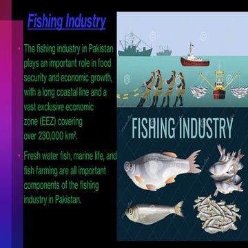 Fishing Industry and Marine Life Importance and Ports.