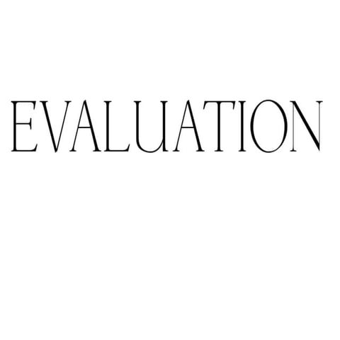beggining of evaluation
