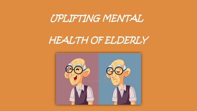 sociology (elder medicine) (health of elderly patients)