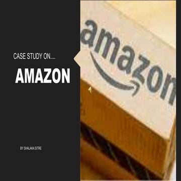amazon case study