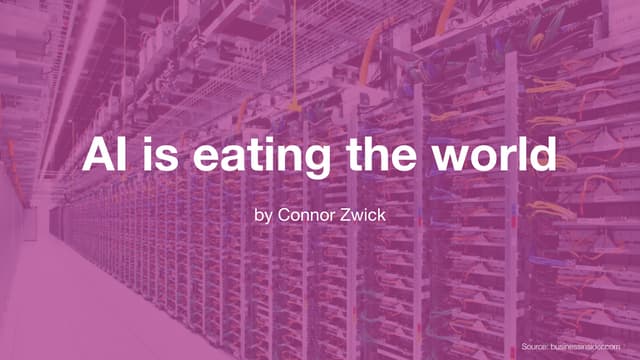 MA2017 | Connor Zwick | Which parts of the world will AI eat 