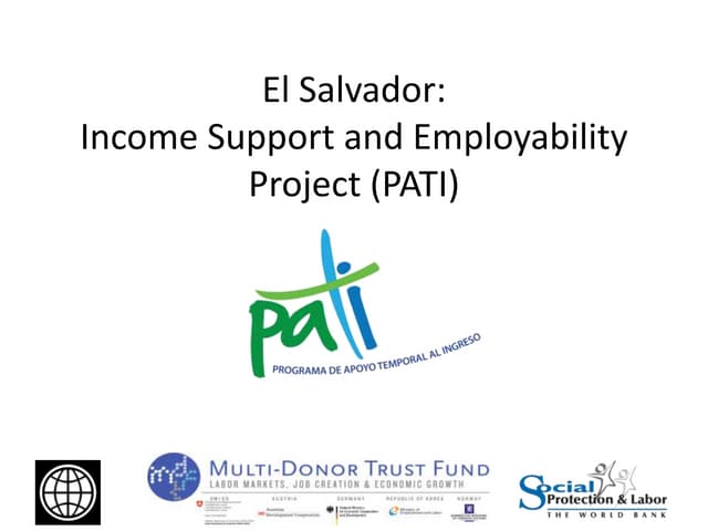 Multi-Donor Trust Fund on Labor Markets, Job Creation and Economic Growth: El...