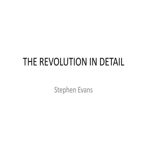 Presentation - The Russian Revolution in Detail