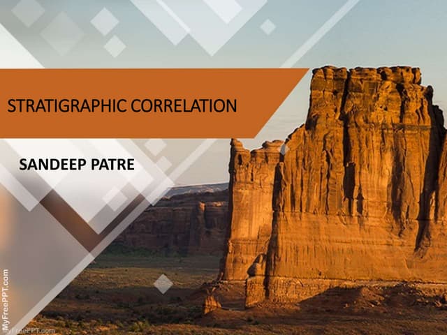 STRATIGRAPHIC CORRELATION 