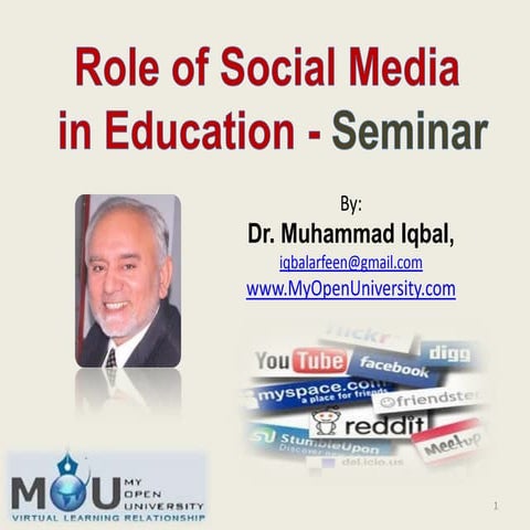 Role of Social Media in Education