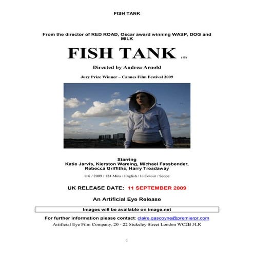 Pressbook fish tank 