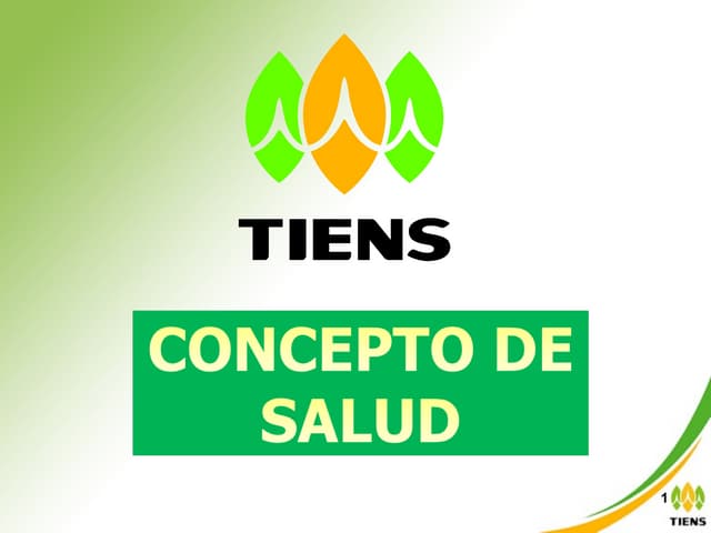 Prevencion. concepto de salud