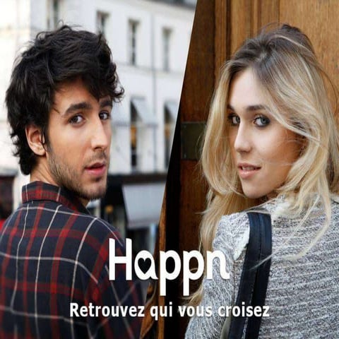 Conquête du marché de Happn, application de rencontre mobile
