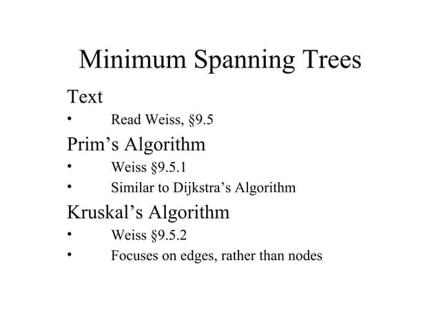 Prim Algorithm and kruskal algorithm