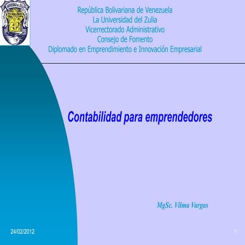 Principios de contabilidad