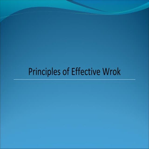 Principles of effective_work