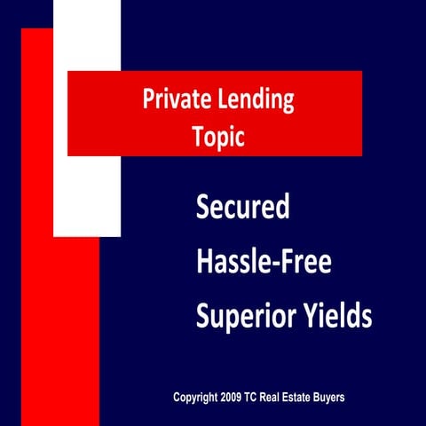 Private Lending Made Easy