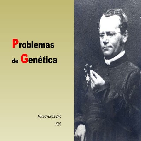 Problemas de genética resueltos