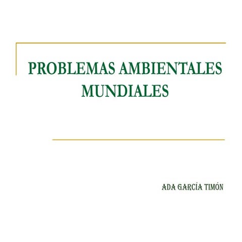 Problemasambietales 