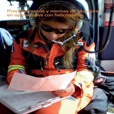 Procedimientos y normas de seguridad en operaciones con helicopeteros