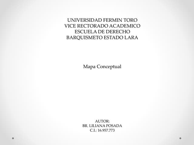 Mapa conceptual Derecho Procesal Penal II