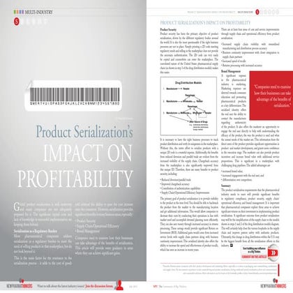Product Serialization’s: Impact on Profitability