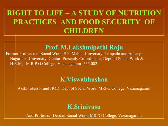 Prof. Lakshmypathyraju