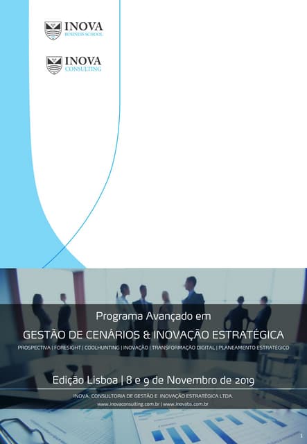 Programa Inova Consulting & Business School Lisboa 2019
