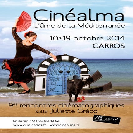 Programme  du festival cinealma 2014