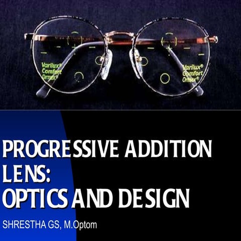 Progressive addition lens1