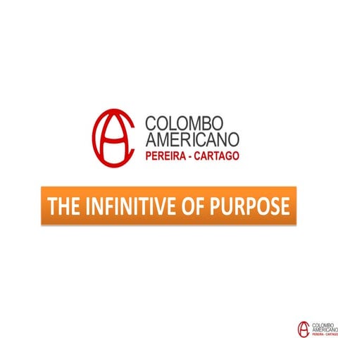 Course 10-Unit 9: The infinitive of purpose