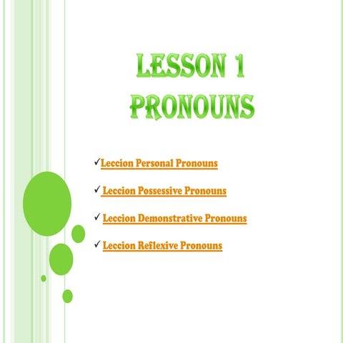 Pronouns