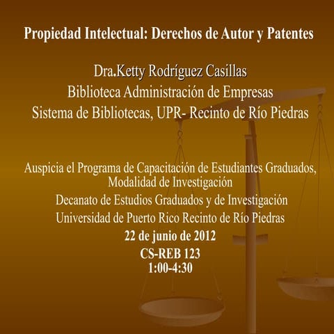 Propiedad intelectual derechos de autor y patentes 22junio 2012 final
