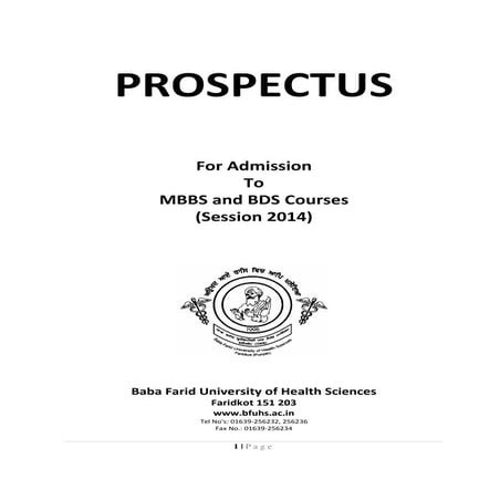 Prospectus