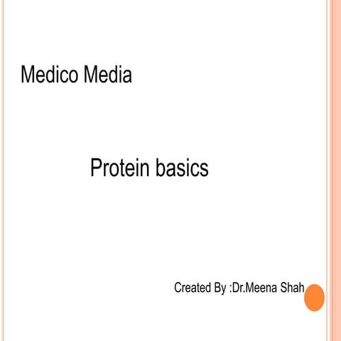 Protein Basics