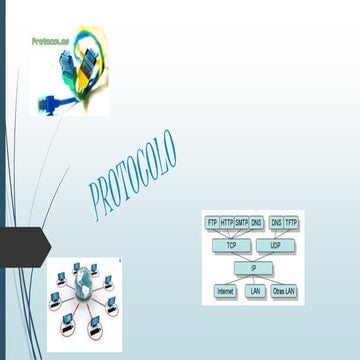 TIPOS DE PROTOCOLOS DE RED